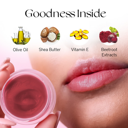 Nourish Mantra Beetroot Blast Lip Balm With SPF & Olive Oil For Soft & Moisturized Lips