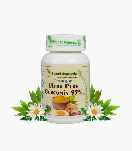 Planet Ayurveda Premium Ultra Pure Curcumin 95% Capsules