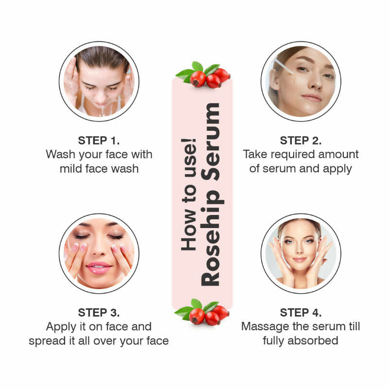 Skiura Nature Rosehip Serum For Radiant Glow