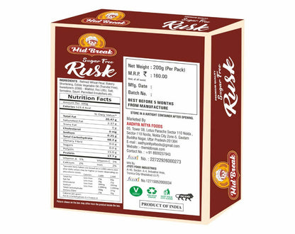 Mid Break Sugar Free Rusk