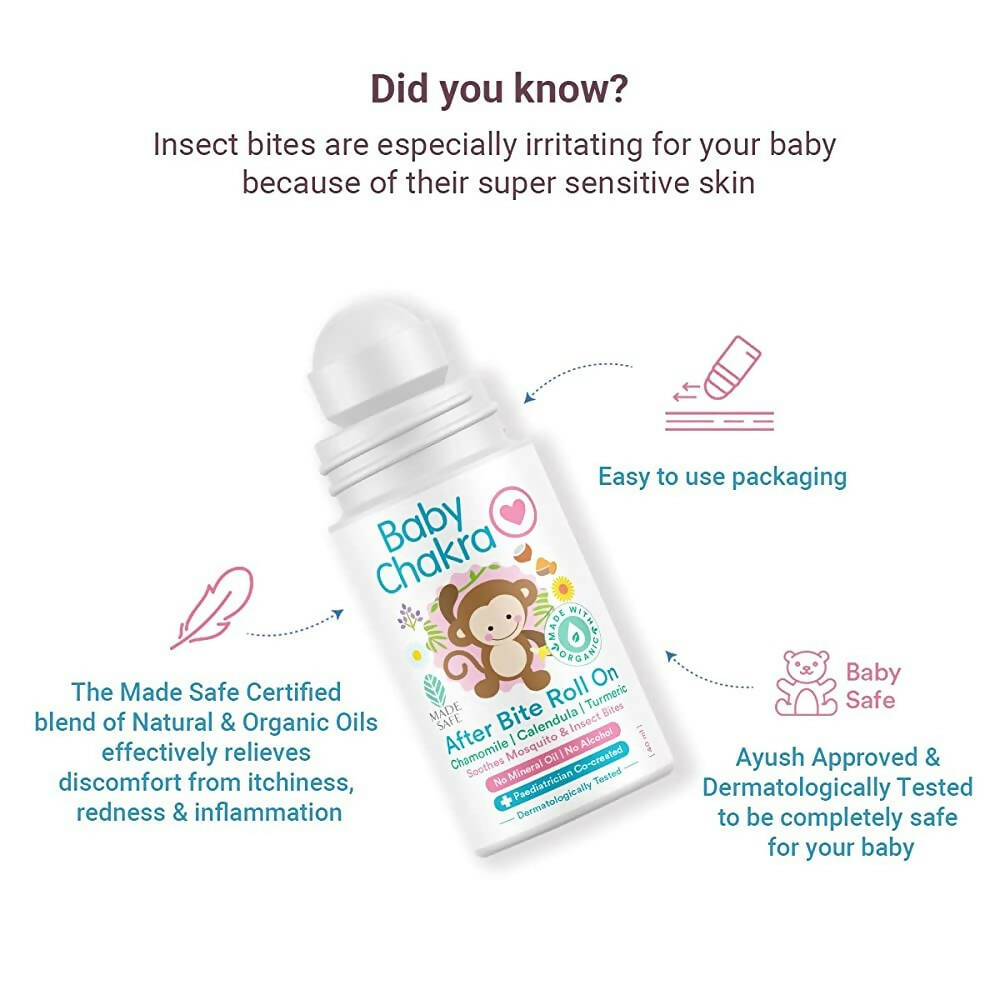 BabyChakra Tummy Relief Roll On & After Bite Roll on Combo