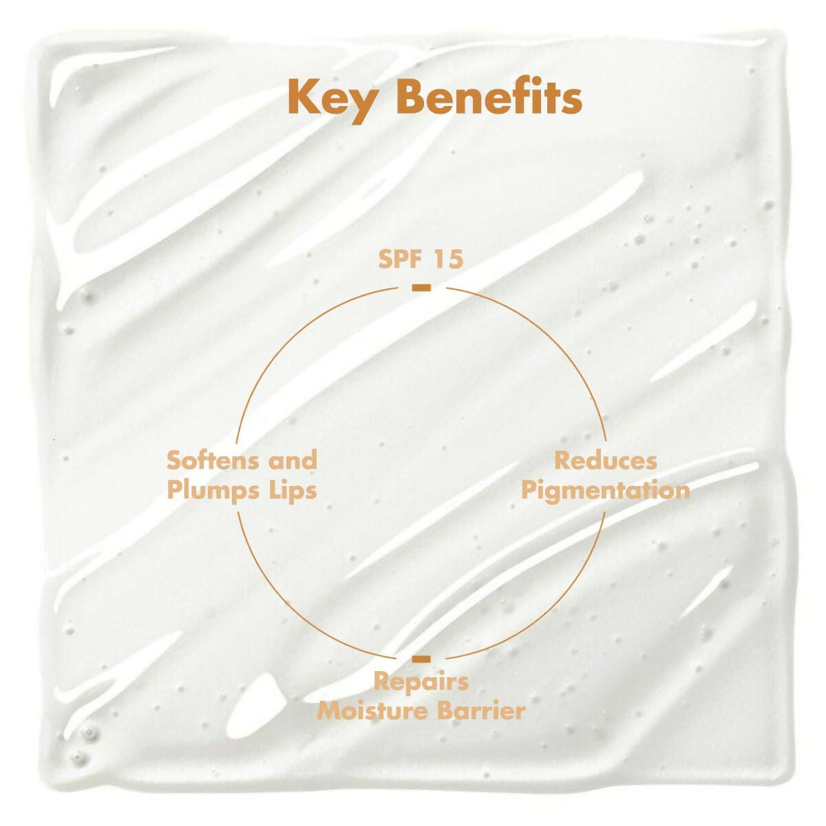 Conscious Chemist Peptide Lip Balm, Lush Lips with SPF15 - Vanilla Creme