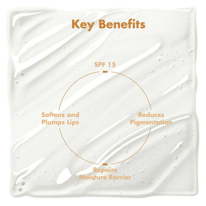 Conscious Chemist Peptide Lip Balm, Lush Lips with SPF15 - Vanilla Creme