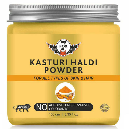 7 Fox Organic Kasturi Haldi Powder - DrMediCart