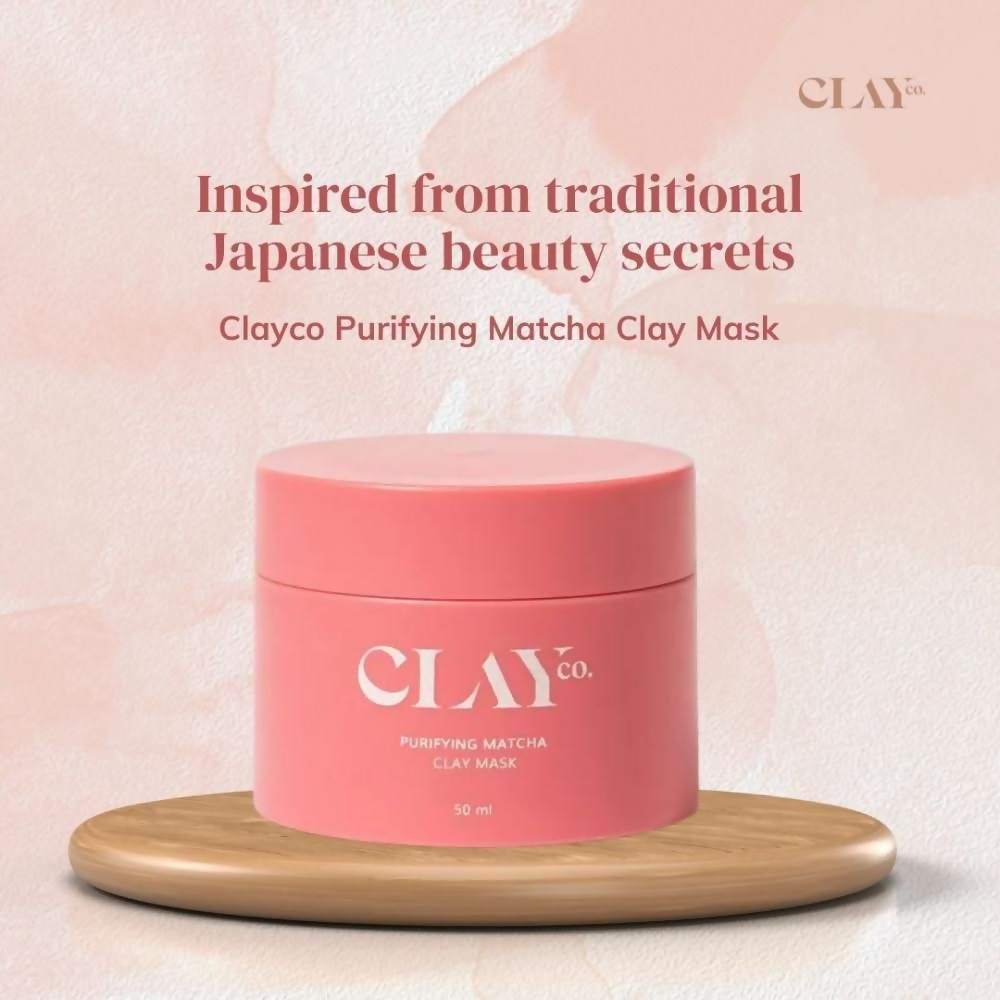Clayco Purifying Matcha Clay Face Mask