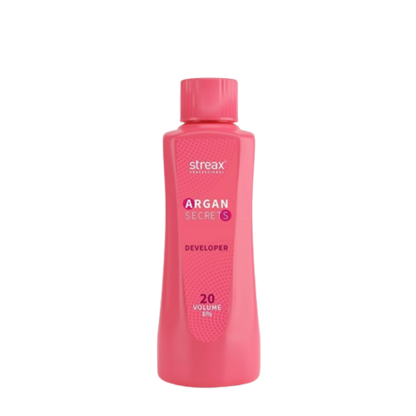 Streax Professional Developer For Argan Secrets Colourant - 20 Volume 6%