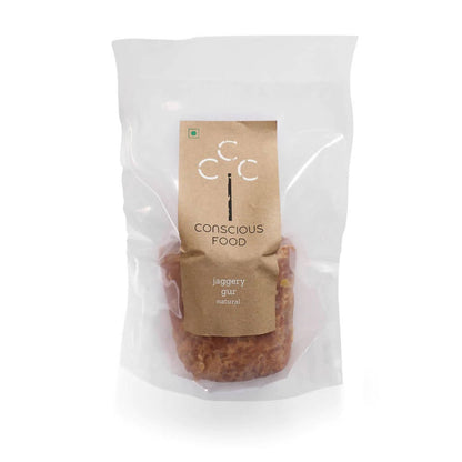 Buy Conscious Food Sugarcane Jaggery from DrMediCart, Ship from India to USA