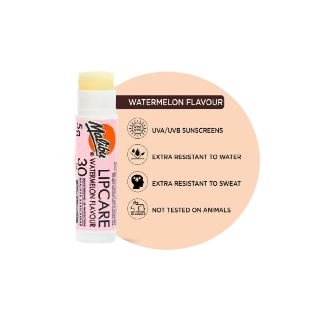 Malibu Watermelon Lip Balm SPF 30 Vegan