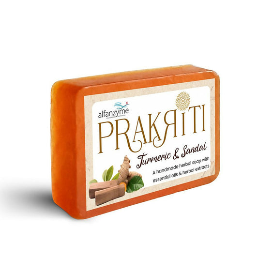 Buy Prakriti Herbal Soap Turmeric and Sandal from DrMediCart, Ship from India to USA