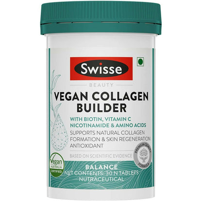 Buy Swisse Vegan Collagen Builder with Biotin & Vitamin C from DrMediCart, Ship from India to USA