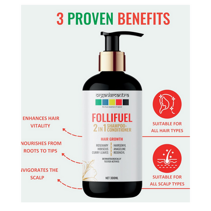 Organix Mantra Follifuel Hair Growth 2-in-1 Shampoo & Conditioner
