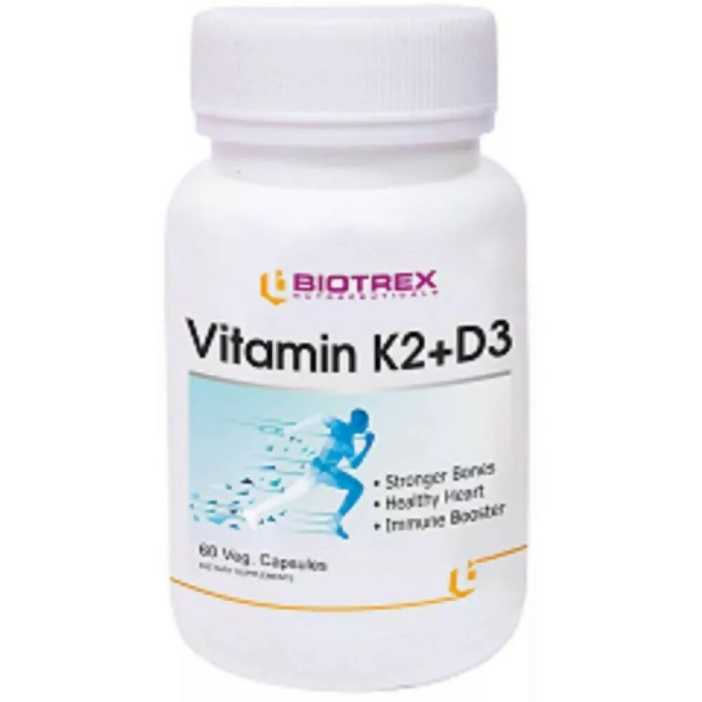 Biotrex Vitamin K2+D3 Veg Capsules
