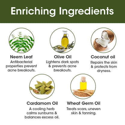 TAC - The Ayurveda Co. Eladi & Neem Soap - DrMediCart