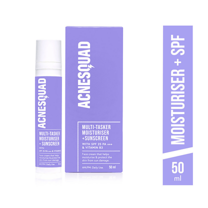 Acne Squad Face Moisturiser With Niacinamide & SPF 25 PA+++