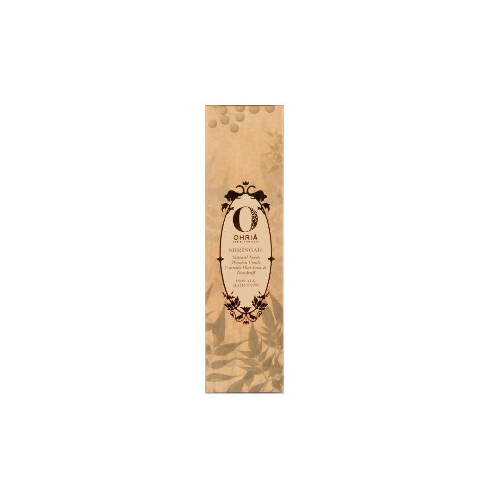 Buy Ohria Ayurveda Natural Neem Wooden Comb from DrMediCart, Ship from India to USA
