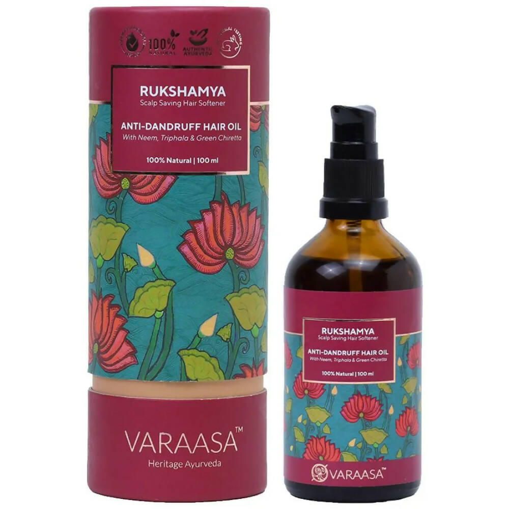Buy Varaasa Anti Dandruff Oil - Scalp Saving Hair Softener from DrMediCart, Ship from India to USA