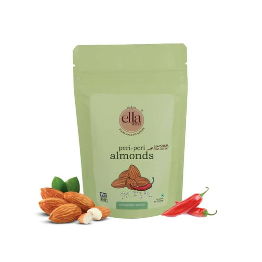Buy Ella Foods Peri Peri Almonds from DrMediCart, Ship from India to USA