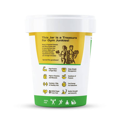 Pintola High Protein Natural Crunchy Peanut Butter