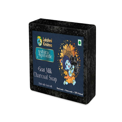 Buy Lakshmi Krishna Goat Milk Charcoal Soap from DrMediCart, Ship from India to USA