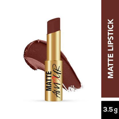 Jaquline USA Matte Amour Matte Lipstick  - Infatuation 01
