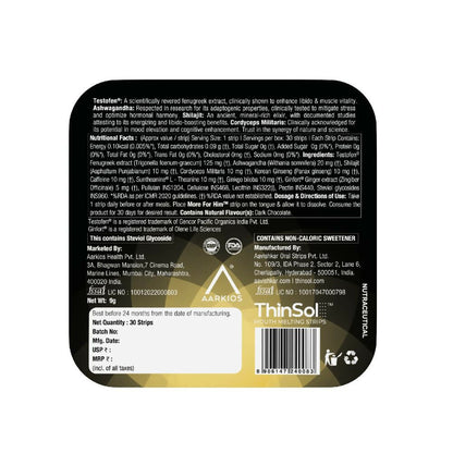 Buy Aarkios More For Him Thi Solves Oral Strips from DrMediCart, Ship from India to USA