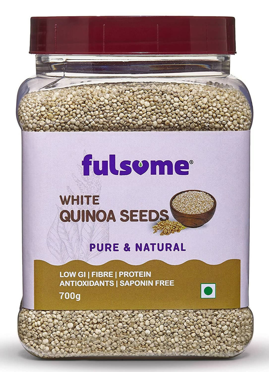 Fulsome White Quinoa Seeds