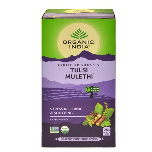 Buy Organic India Tulsi Mulethi 25 Tea Bags from DrMediCart, Ship from India to USA