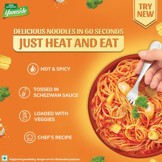 Buy Tata Sampann Yumside Instant Schezwan Veg Noodles from DrMediCart, Ship from India to USA