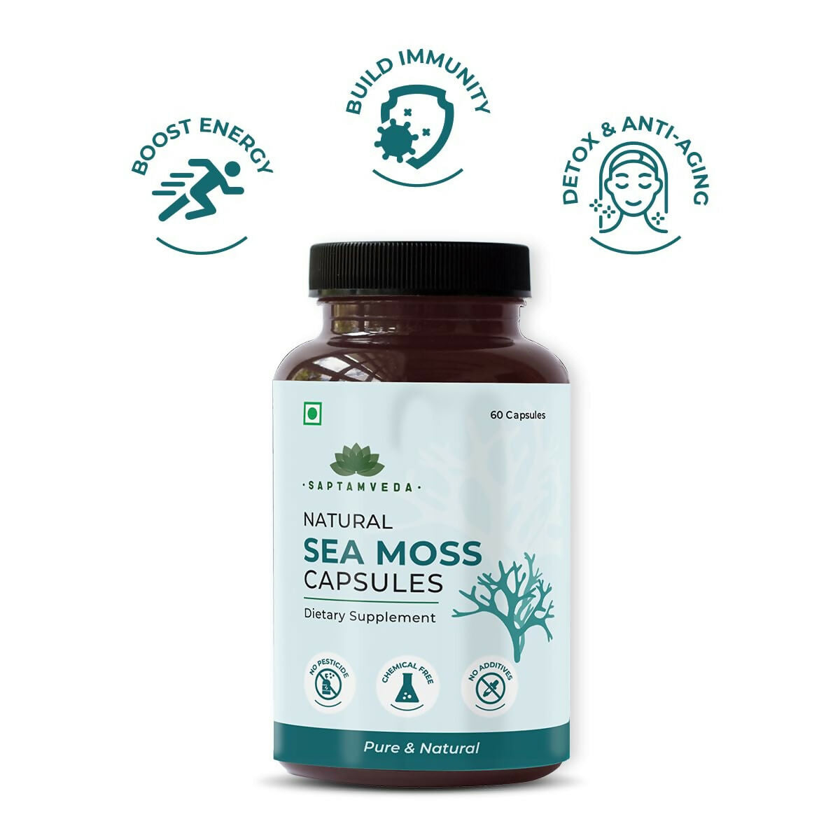 saptamveda irish sea moss 500mg capsules clearance sale 2025