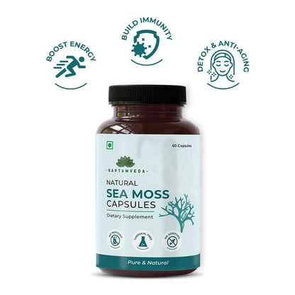 saptamveda irish sea moss 500mg capsules clearance sale 2025