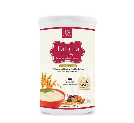 Buy Al Masnoon Talbina For Baby with Almonds & Dates 6 to 24 Months from DrMediCart, Ship from India to USA