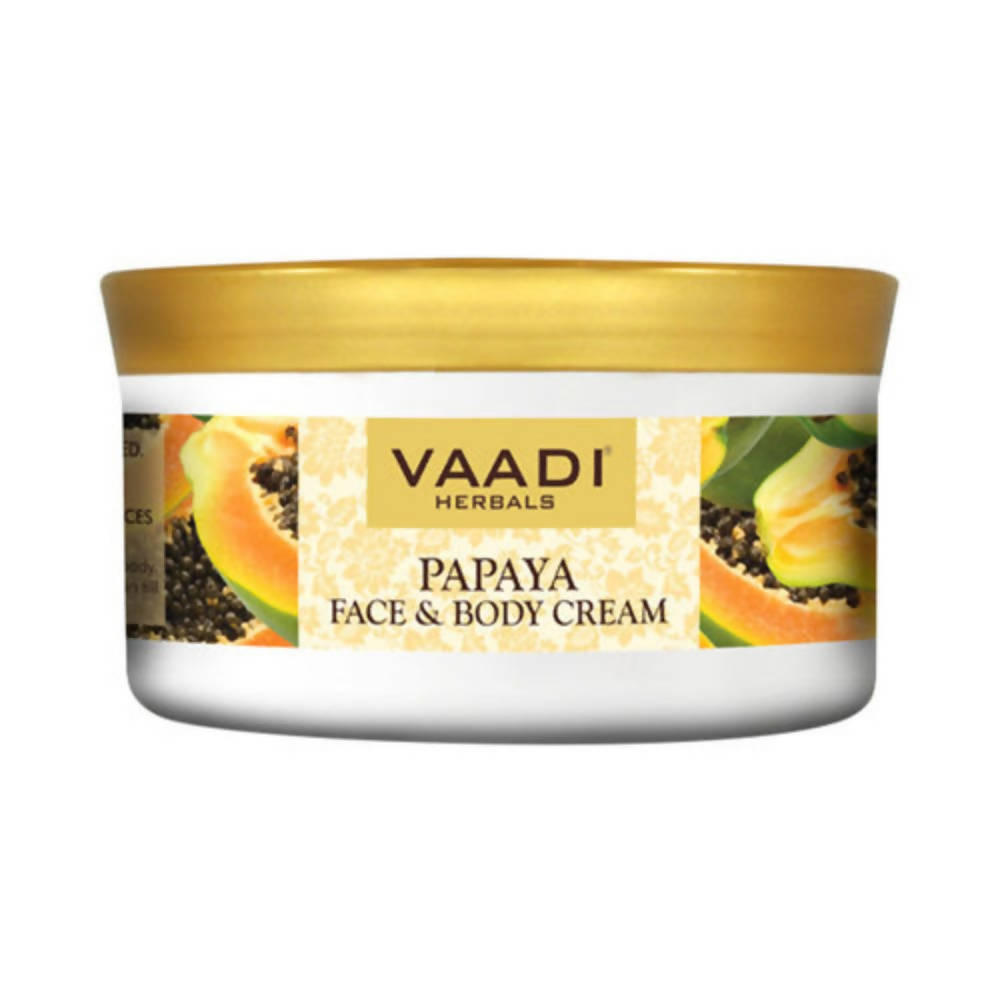Buy Vaadi Herbals Papaya Face and Body Cream from DrMediCart, Ship from India to USA
