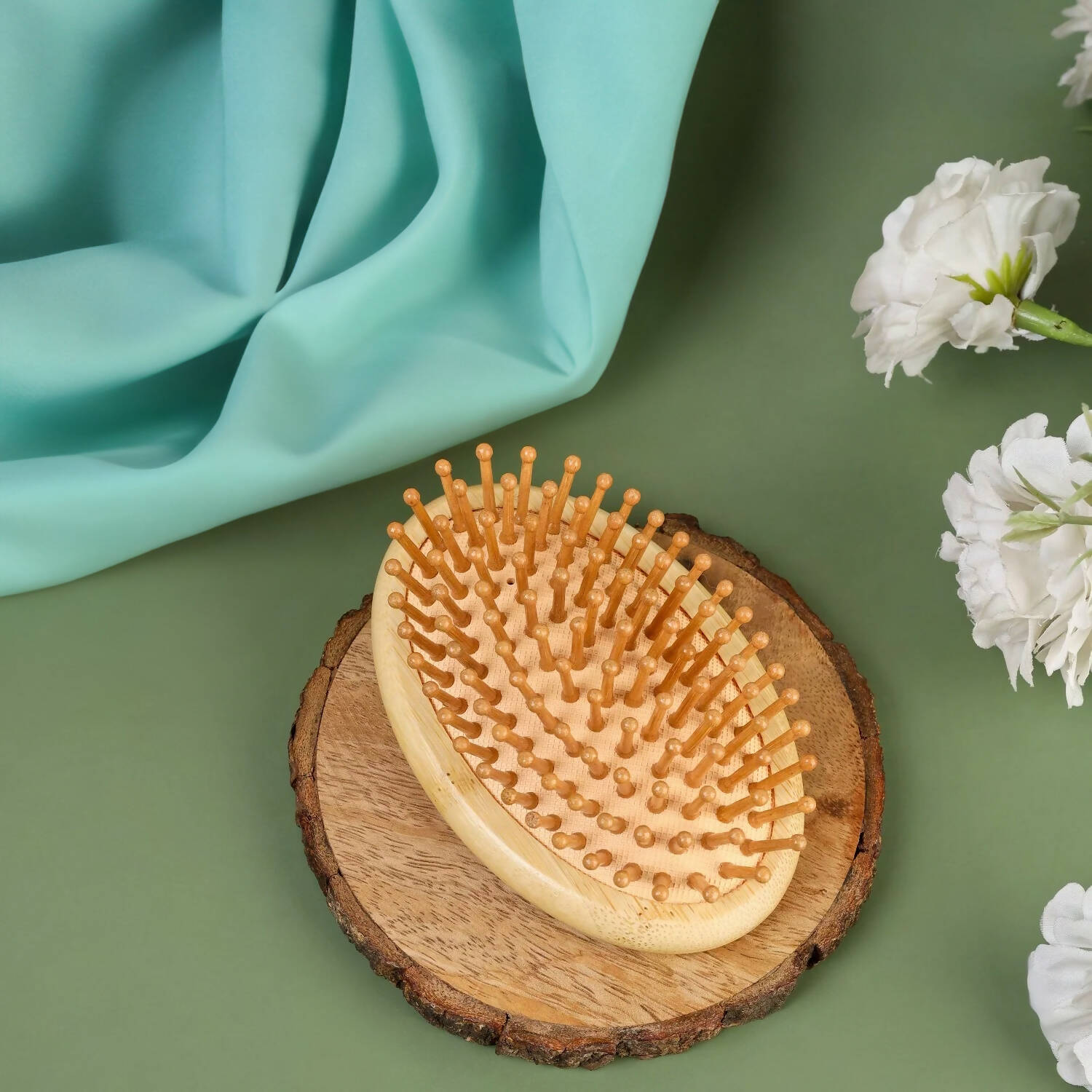 Careberry Bamboo Bliss Mini Hairbrush