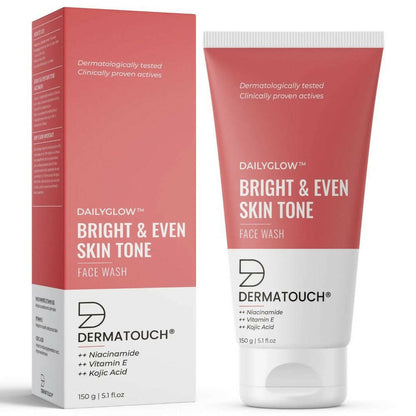 Dermatouch Dailyglow Face Wash for Bright & Even Skin Tone