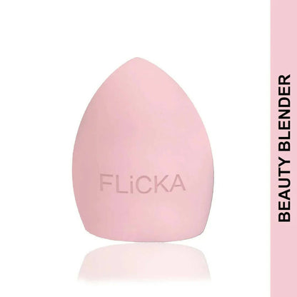 FLiCKA Beauty Blender with Case Pink (Makeup Sponge)