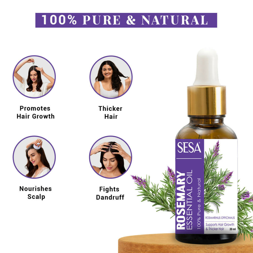 Sesa Ayurvedic Rosemary Essential Oil For Hair Growth