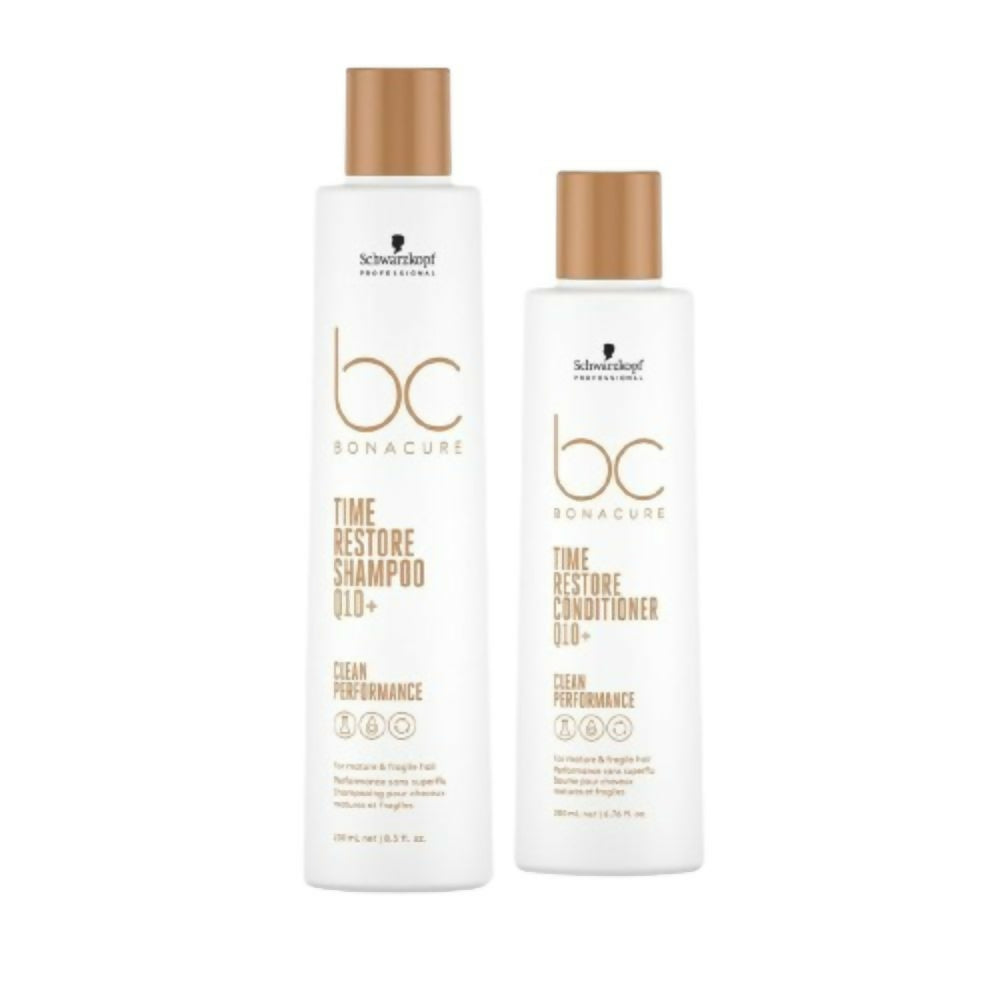 Schwarzkopf Professional Bonacure Q10 Time Restore Combo - Drmedicart