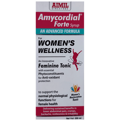 Aimil Amycordial Forte Syrup for Women's Wellness