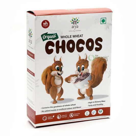 Buy Arya Farm Organic Whole Wheat Chocos from DrMediCart, Ship from India to USA