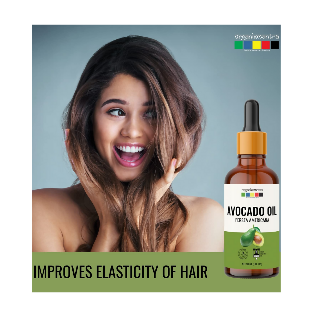 Organix Mantra Avocado Oil for Hair Growth, Moisturizing Skin & Face Massage