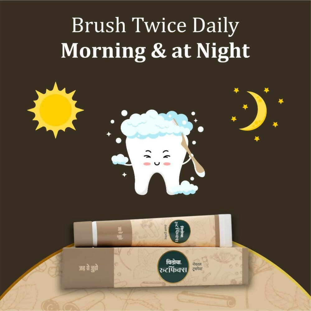 Vithoba Ayurvedic Rootfix Toothpaste - DrMediCart