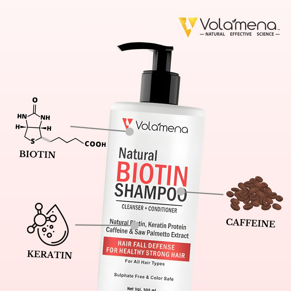 Volamena Natural Biotin 2 In 1 Shampoo