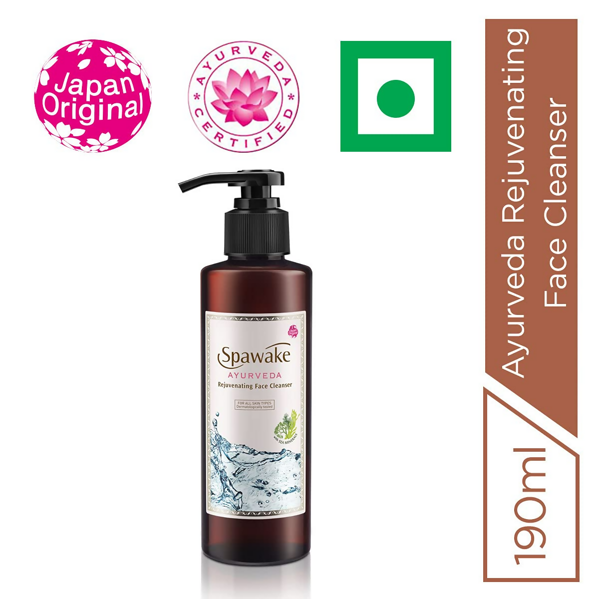 Spawake Ayurveda Rejuvenating Foaming Face Wash