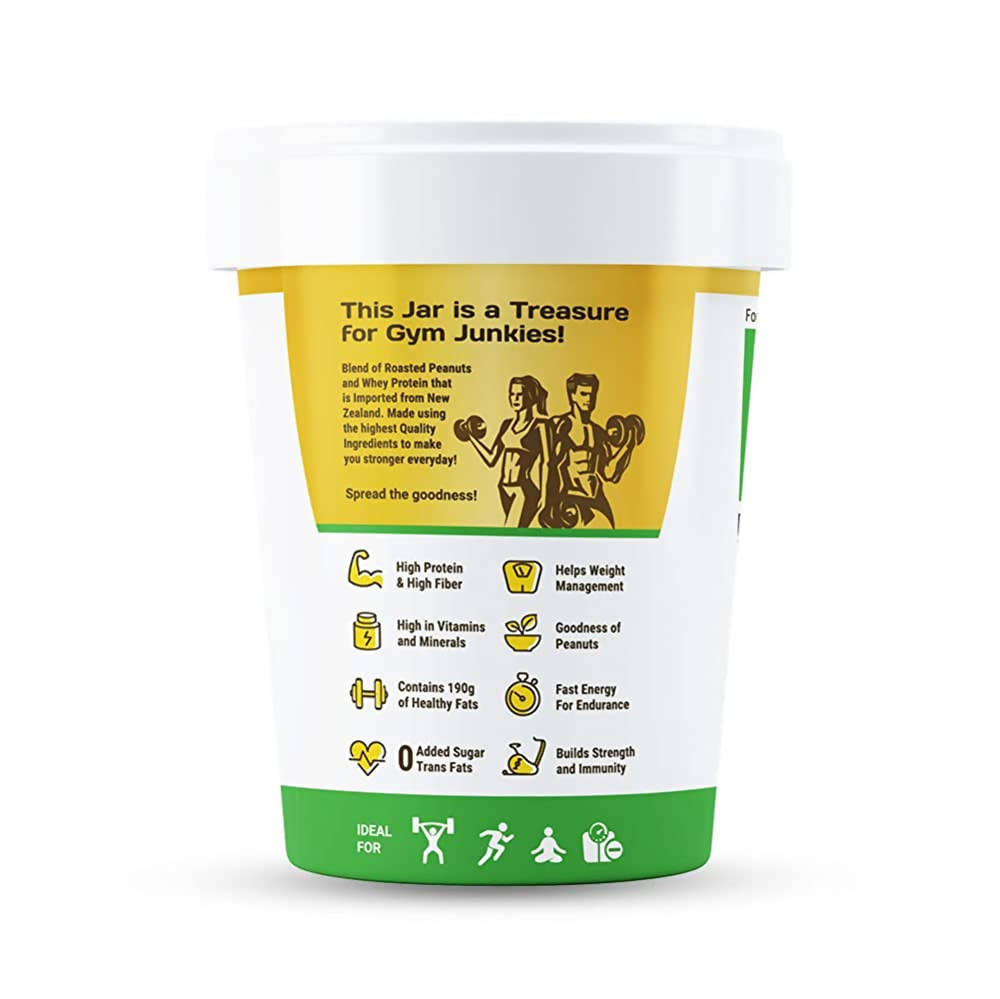 Pintola High Protein Natural Creamy Peanut Butter