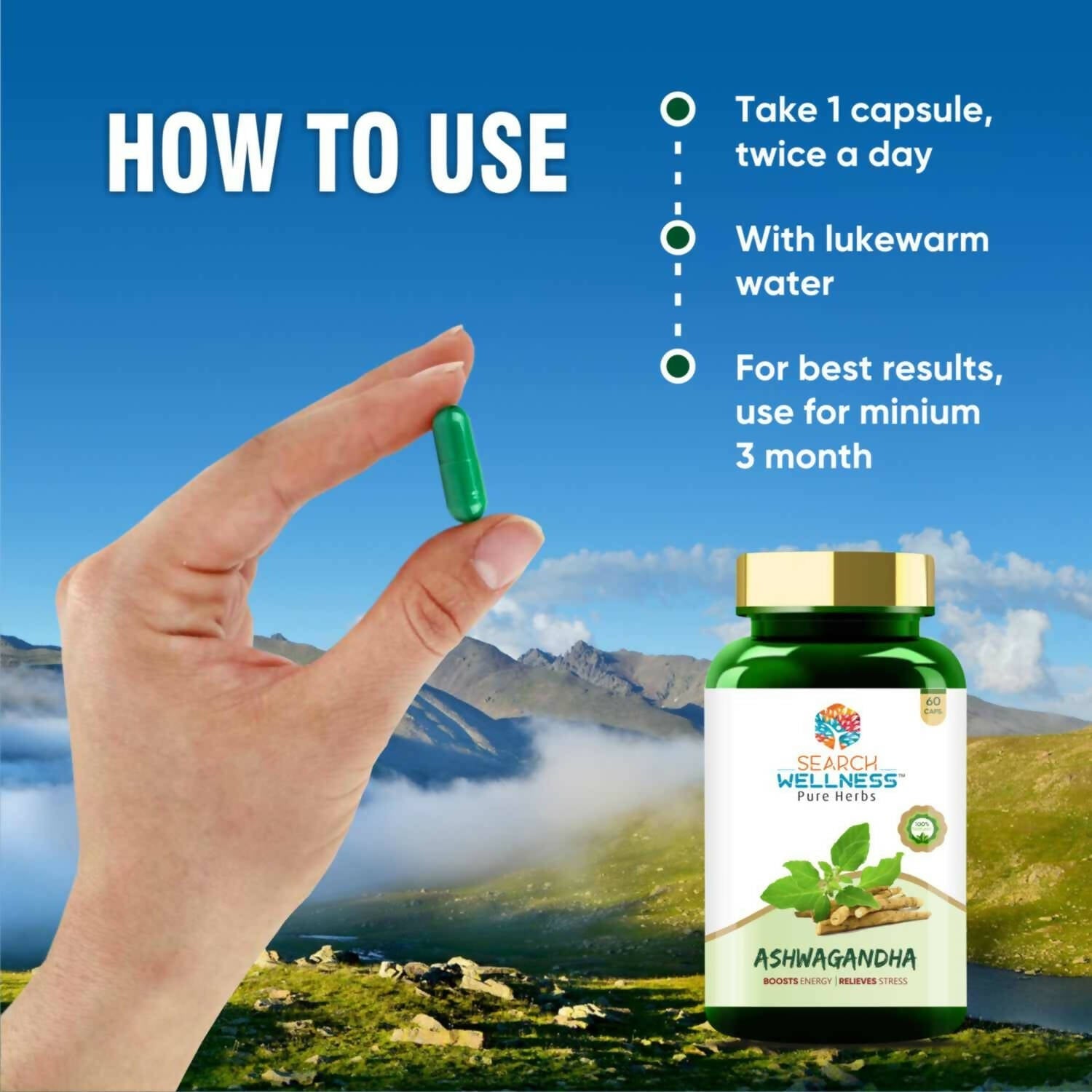 Search Wellness Ashwagandha Capsules