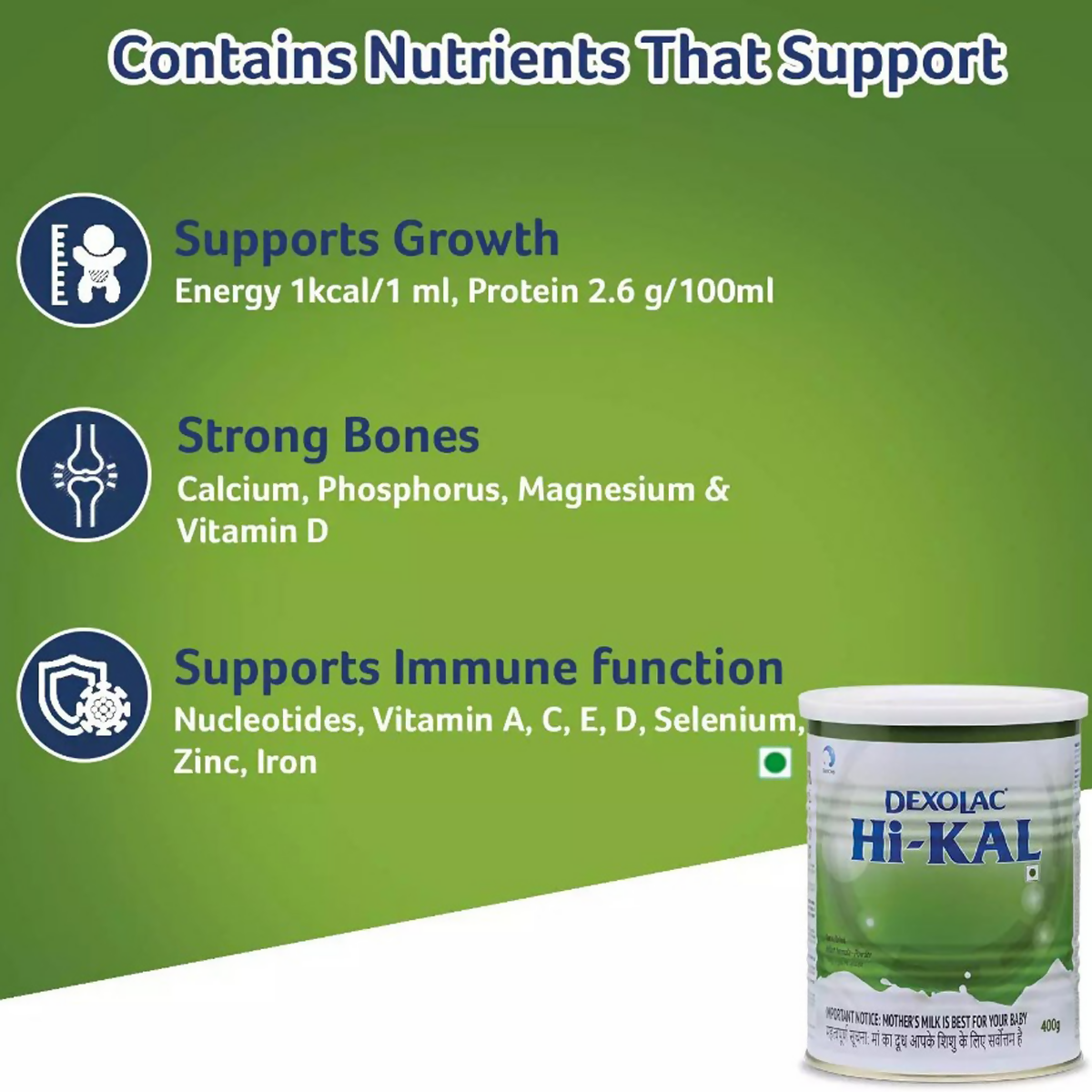 Dexolac HI-KAL Infant Formula Powder