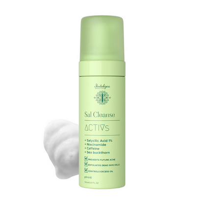 Indulgeo Essentials Sal Cleanse - Salicylic Acid Foaming Face Wash