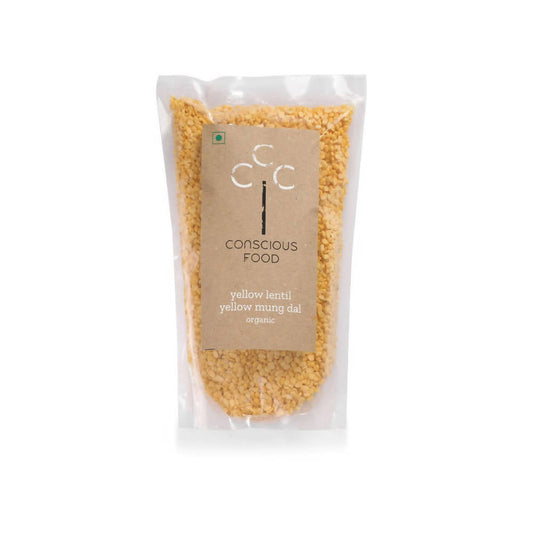Buy Conscious Food Yellow Lentil Mung Dal from DrMediCart, Ship from India to USA