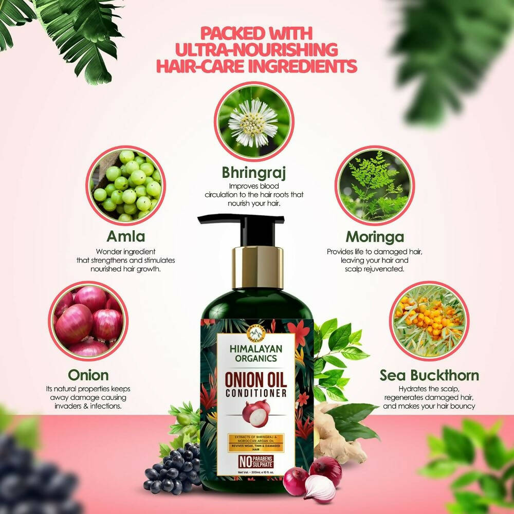 Himalayan Organics Onion Oil Conditioner - DrMediCart