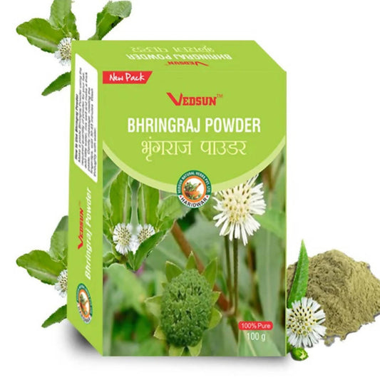 Vedsun 100% Pure Bhringraj Powder - DrMediCart